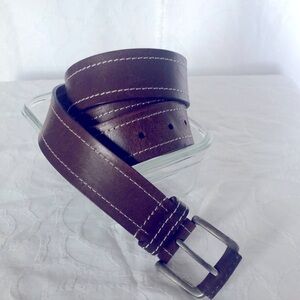 STONE MOUNTAIN brown men’s leather belt. Size XL 42-44.